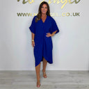 Chic Women's Kaftan Dress with Wrap Style