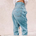 Trendy Distressed Women's Jeans