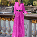 Women's Glittering Evening Dress with Stunning Bodice and Shimmering Skirt