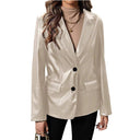 Satin Blazer for Women - Chic & Stylish