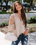 Chic V-Neck Blouse for Women