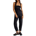 Stylish Women's Bib Overalls in Cotton Blend