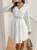 Wave Pattern Dress for Women