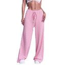 Women's Trendy Carrot Pants with Elastic Waist and Pockets