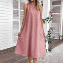 Summer Dress for Women with Pocket Design
