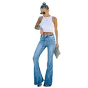 High-Waisted Flared Jeans for Sophisticated Style