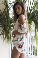 Floral Print Women's Blouse for Everyday Wear