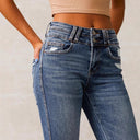 High-Waisted Flared Jeans for Women