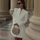 Chic Women's Blazer Dress in Sophisticated Style