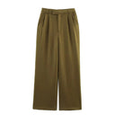 Chic High-Waist Palazzo Pants with Pleats