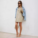 Chic Women's Shirt Dress in Length Options