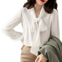 Chic Bow Blouse for Women