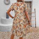 Floral Print Women's Dress for Everyday Wear