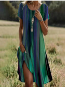 Women's Sequin Dress with Slit Detail