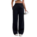 Chic High-Waist Wide-Leg Leisure Pants for Women