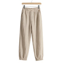 Women's Relaxed Fit Leisure Pants with Adjustable Waist