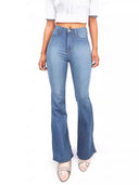 Chic Women's High-Waisted Bootcut Jeans