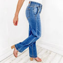 High-Waisted Women's Denim Jeans - Chic Style