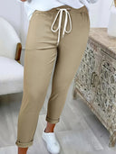 Stylish Women's Leisure Pants with Elastic Waist
