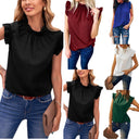 Stylish Women's Blouse with Ruffles