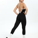 Racerback Women's Bodysuit with Sleek Seamless Design