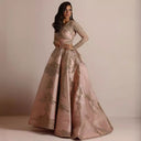 Glamorous Evening Dress with Sequins and V-Neck