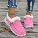 Cozy Fluffy Slip-On Slippers for Women