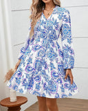 Floral Ruffle Women's Dress for Effortless Style