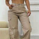 Modern Women's Cargo Pants with Functional Pockets