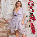 Floral Evening Dress for Women