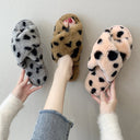 Cozy Women's Fluffy Slippers with Plush Insole