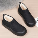 Fleece-Lined Women's Slip-On Footwear
