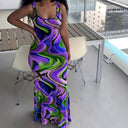 Stylish Gradient Maxi Dress for Women