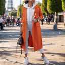 Chic Women's Long Blazer in Classic Style