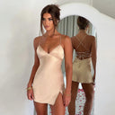 Chic Satin Dress for Women