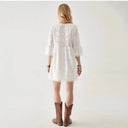 Women's Ruffle Lace Blouse - Chic Style