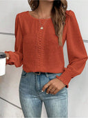 Embroidered Women's Blouse for Everyday Style