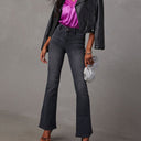 High-Waisted Flared Jeans for Modern Style