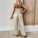 Chic Women's Harem Pants with Button Accents