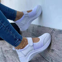 Women's Slip-On Sneakers with Elastic Band