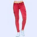 Women’s Cargo Pants with Elastic Waistband & Side Pockets