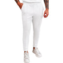 Modern Waffle Textured Women's Elastic Pants