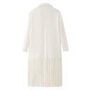 Chic Women's Fringe Blazer in Contemporary Style