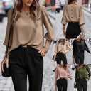 Chic Puff Sleeve Women's Blouse