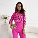 Vibrant Women's Deep Neck Blouse
