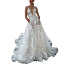 Exquisite Lace Bridal Gown for Women