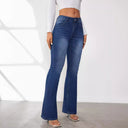 Vintage High-Waisted Bootcut Women's Jeans
