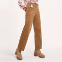 Chic High-Waisted Pleated Trousers for Women