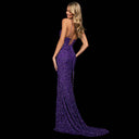 Stunning Sequin Evening Dress with Spaghetti Straps