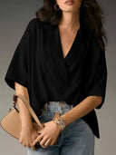 Chic Kimono-Style Blouse for Women